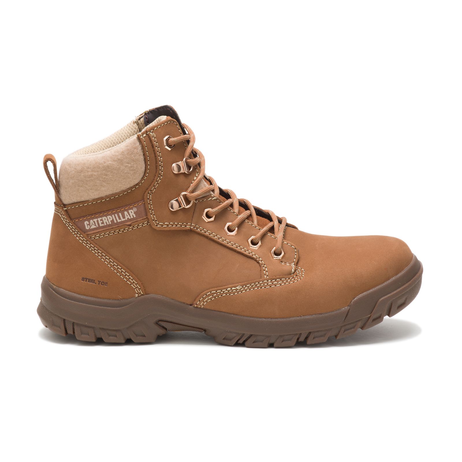 Women's Caterpillar Tess Steel Toe Steel Toe Boots Orange Ireland QEFM56380